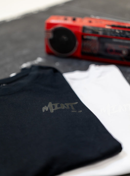 Stealth Mint Tee White