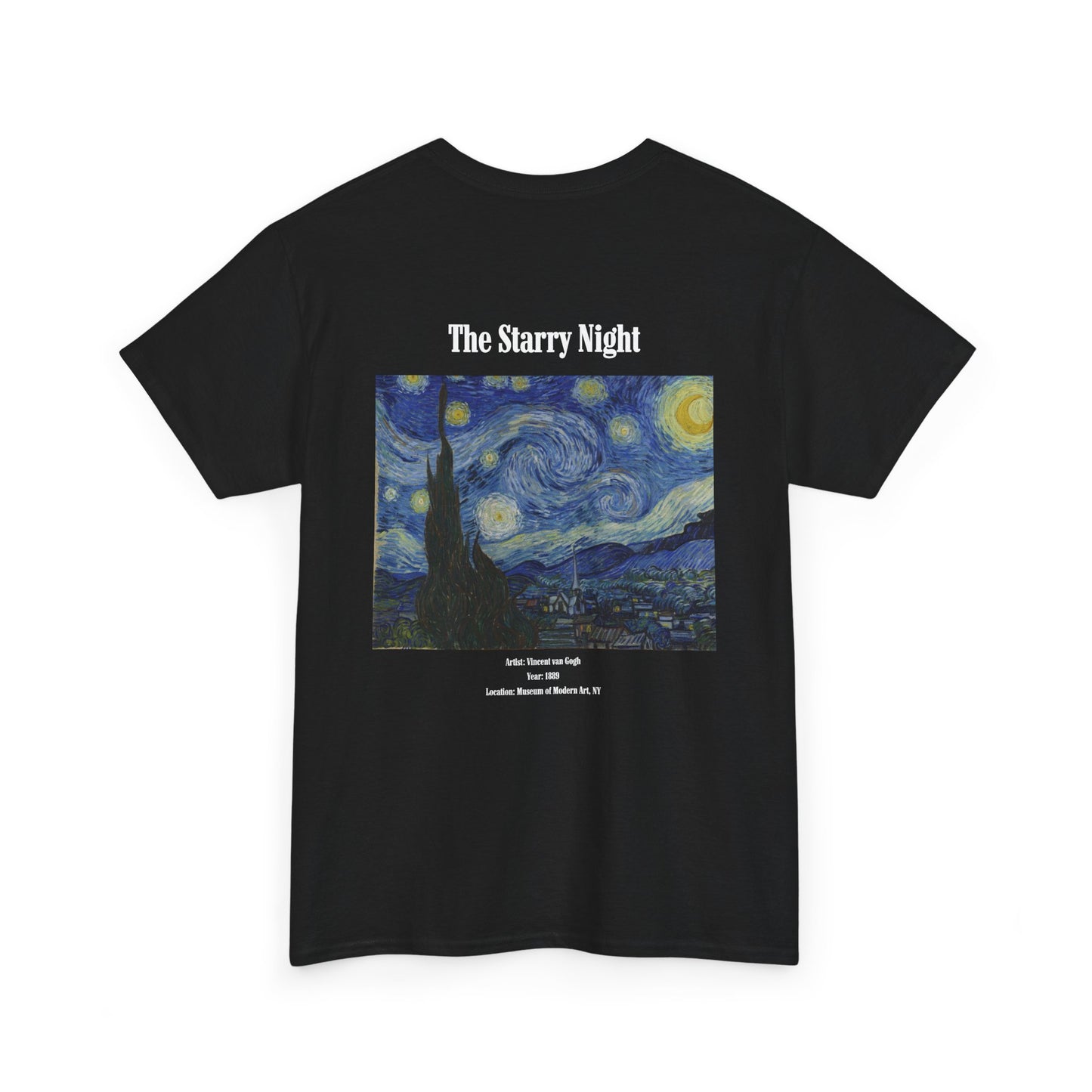 Starry Night Art Tee — Vintage Van Gogh Print T‑Shirt