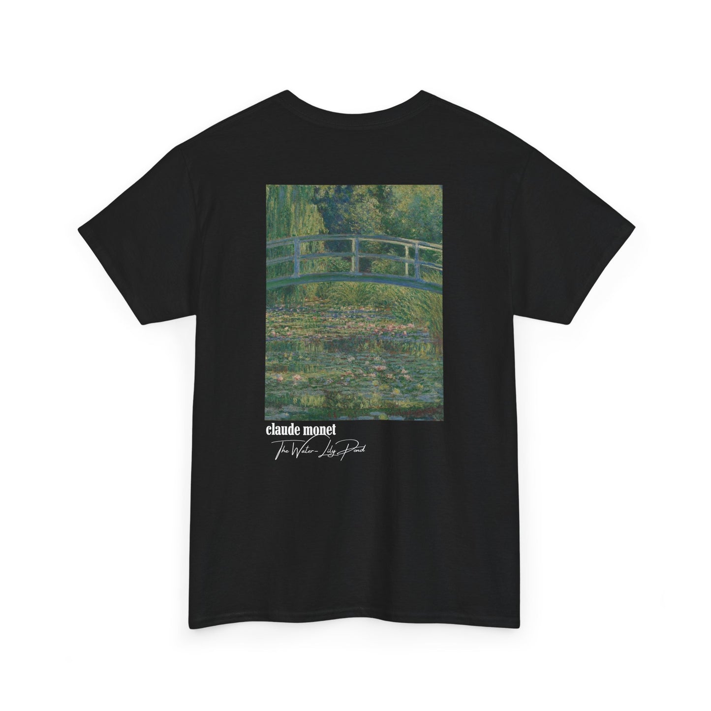 Claude Monet Water Lilies Bridge Print Tee