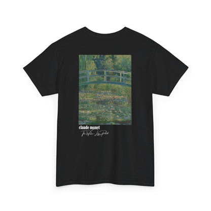 Claude Monet Water Lilies Bridge Print Tee