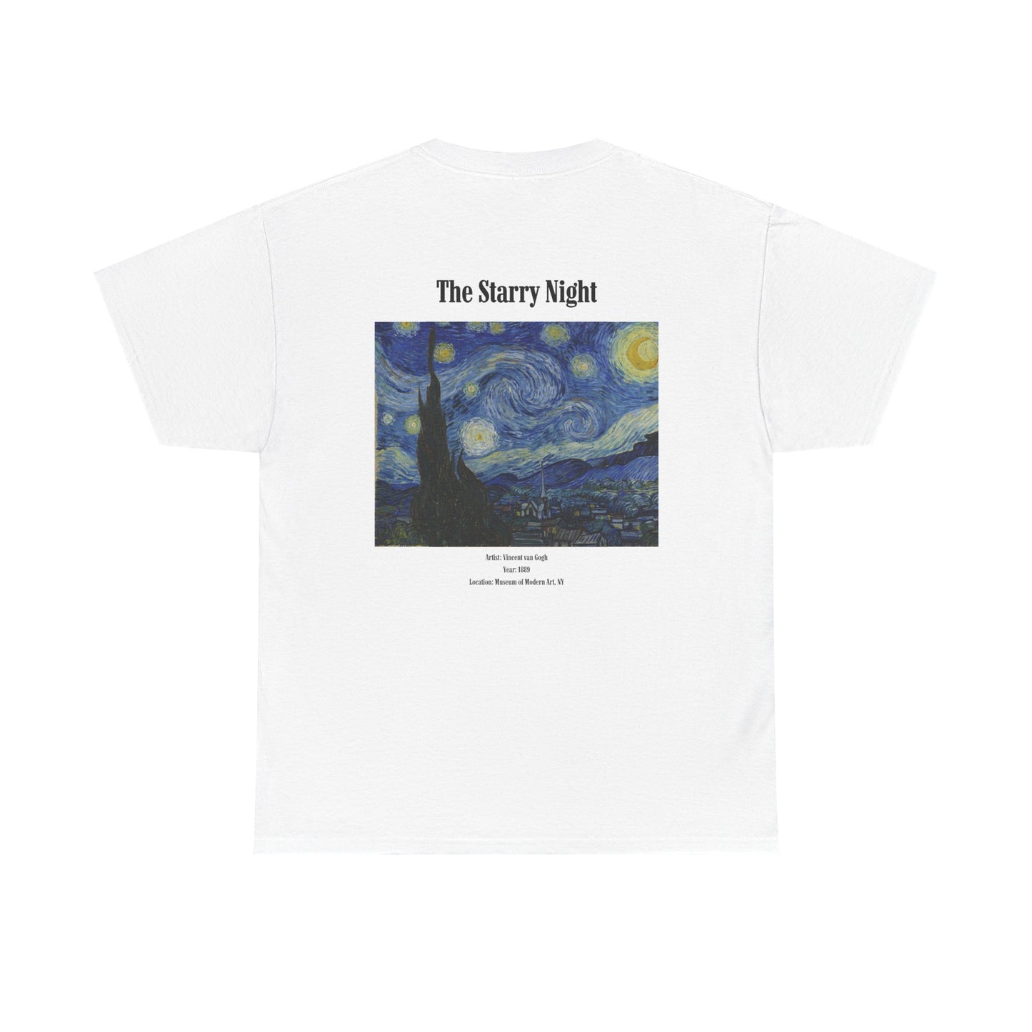 Starry Night Art Tee — Vintage Van Gogh Print T‑Shirt